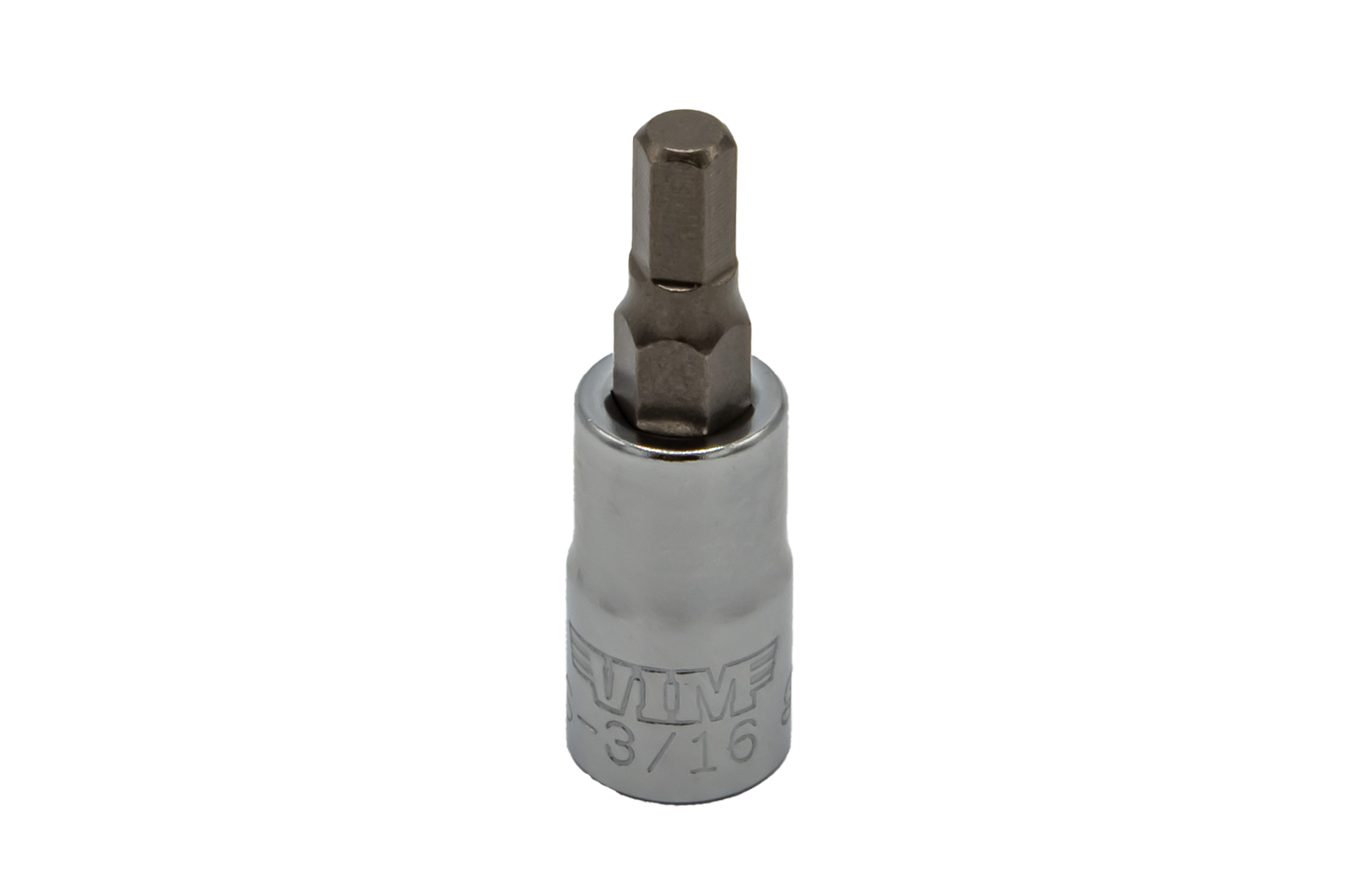 Hex Bit Satin Chrome Bit Holders (1/2” - 9/64”)
