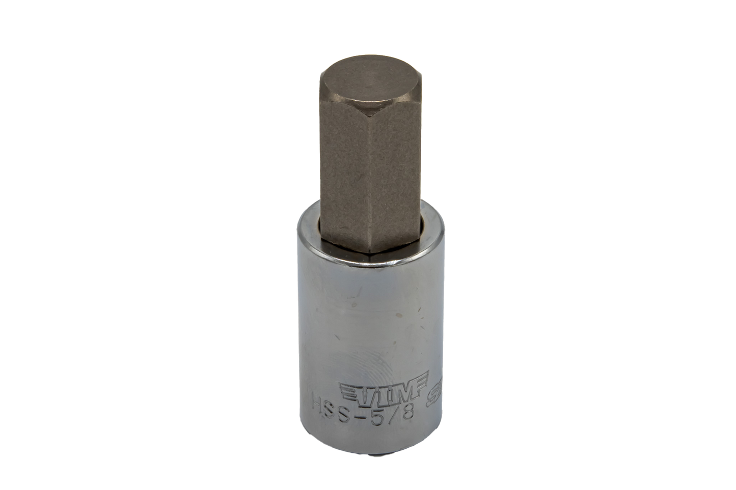 Hex Bit Satin Chrome Bit Holders (1/2” - 9/64”)