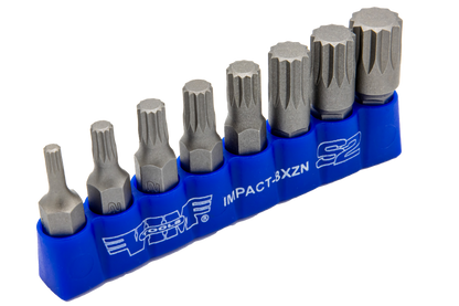 8 PC 5/16″ Shank Impact Triple Square Bit Set