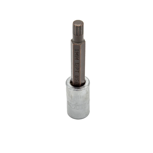 Toyota Head Bolt, 8mm 12pt 1/2″ square drive