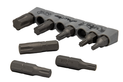 TORX PLUS, Impact Quality S2 Bit Set, 8 pc Bits 5/16″ Hex bodies, 1.25″L, IP20 thru IP55