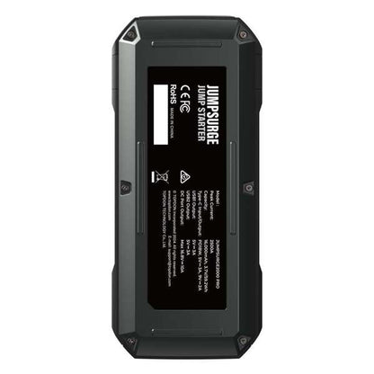 TOPDON 2500 Peak Amp Battery Jump Starter, Power Bank, & Flashlight