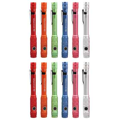 WorkStar® Mixed Display 12-Pack - Rechargeable Penlights USB-C