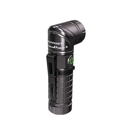 SearchPoint® OUTPOST Swivel Head Rechargeable Pocket Flashlight