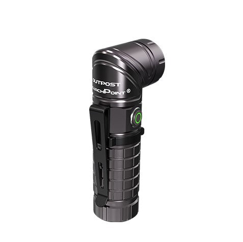SearchPoint® OUTPOST Swivel Head Rechargeable Pocket Flashlight