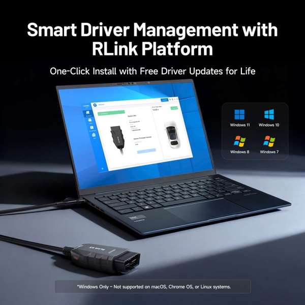 TOPDON J2534 Pass-thru Programmer for GM, Ford, and Chrysler