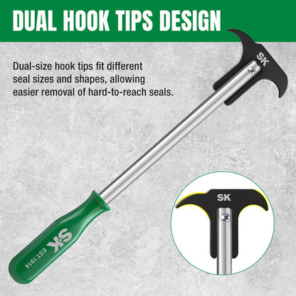 SK Tools USA - Seal Puller with 2 Extra Blades, #SK03482