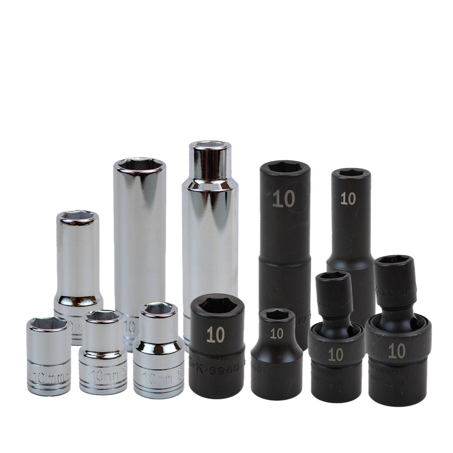 12 PIECE 10MM SOCKET SET