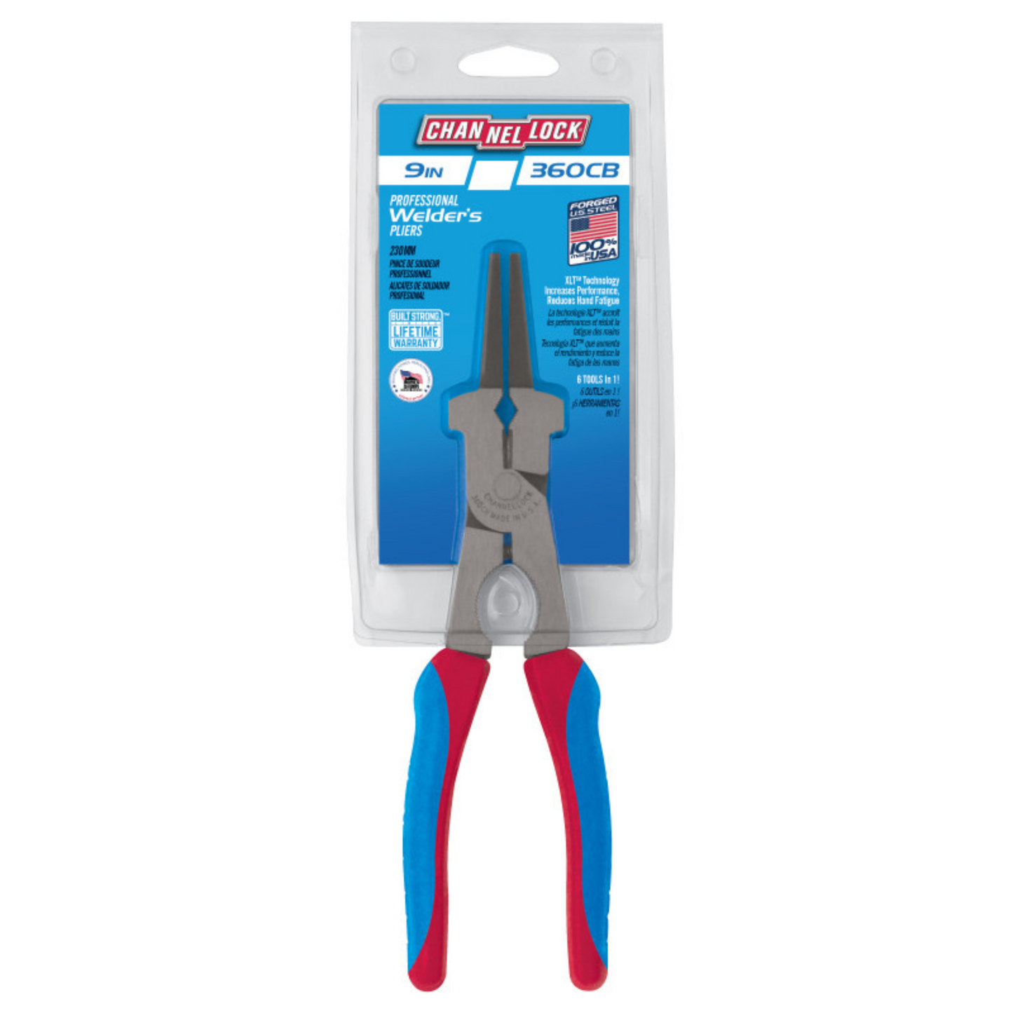 Channellock 9-Inch CODE BLUE® Welder's Pliers
