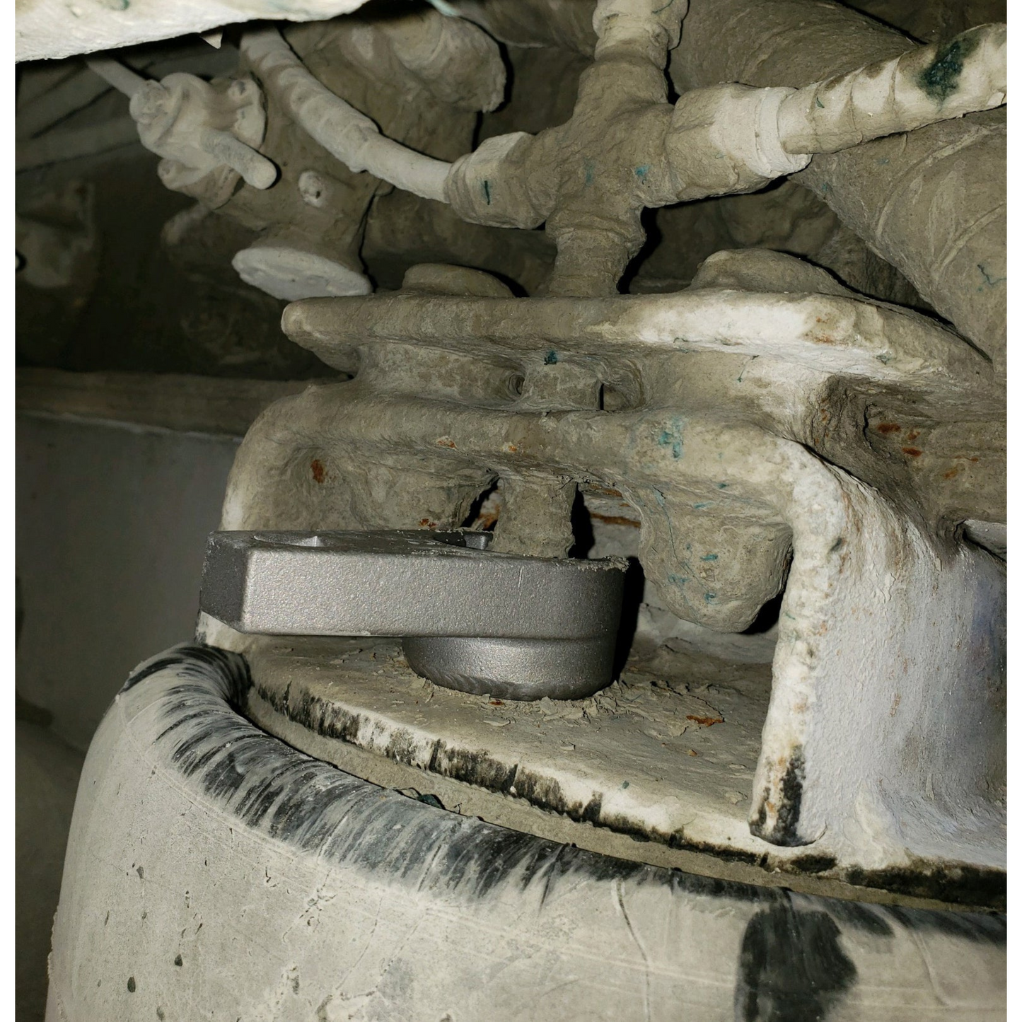 1 1/8" SPLINE DRIVE CROWFOOT SUSPENSION WRENCH