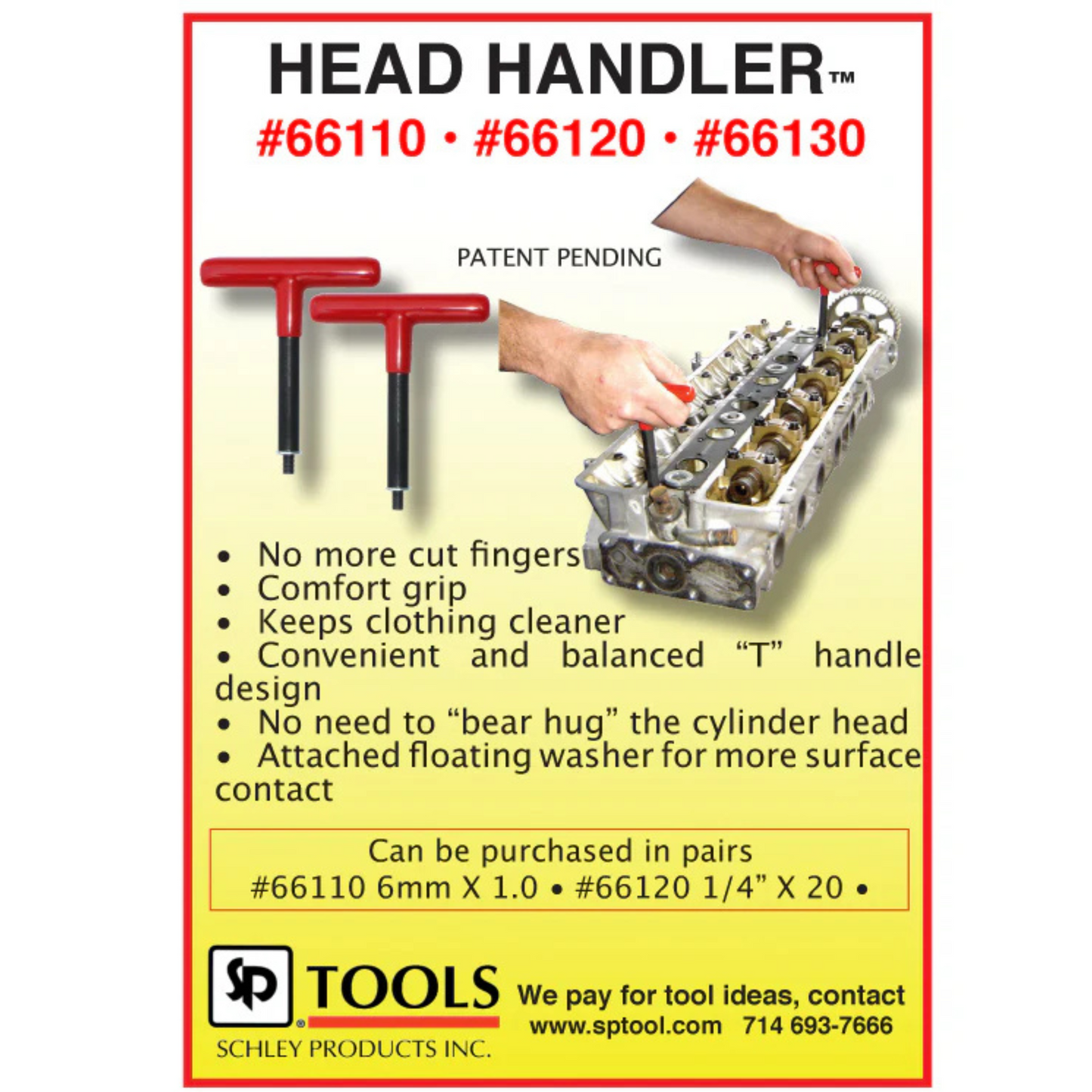 1/4-20" HEAD HANDLER SET