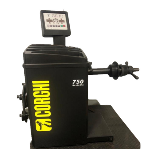 Corghi USA Service Pro 750 Wheel Balancer Auto/LT 110V