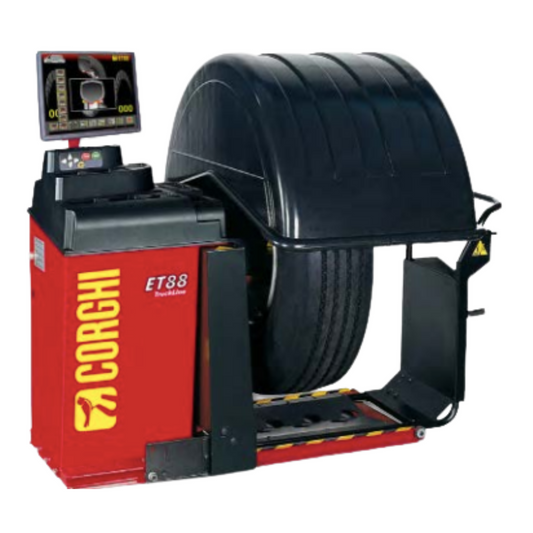 ET88M/WL HD Truck Wheel Balancer w/ Lift 110V, 1 Ph