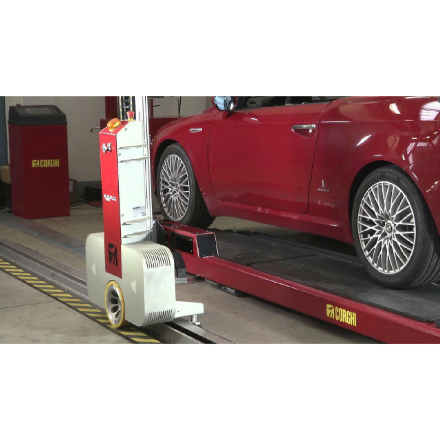 Corghi USA REMO Rapide Clampless Wheel Alignment System