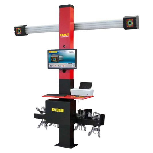 Corghi Exact Linear Camera Wheel Alignment Technology