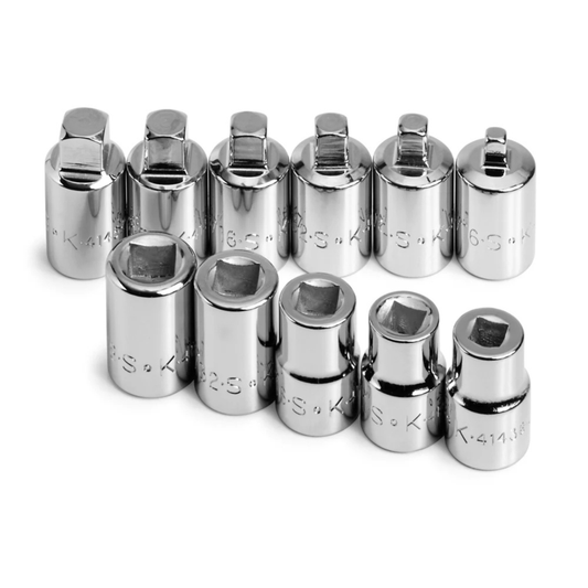 11 Piece 3/8" Drive Pipe Plug Socket Set