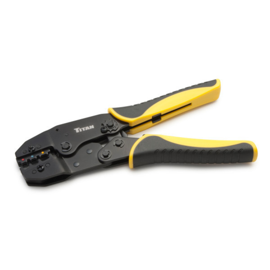 TITAN Tools - Ratcheting Wire Terminal Crimper (11477)