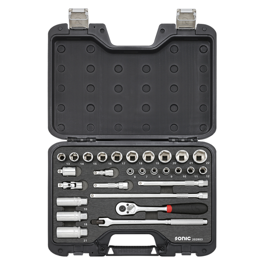 Sonic Tools - MCS Socket Set 3/8", 28-PCS