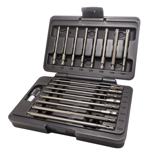 Power Drive TORX Plus Bit Set, IP10 thru IP45, 17 piece Set