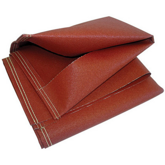 Fiberglass and Silicon Welding Blanket – 38″ x 24″