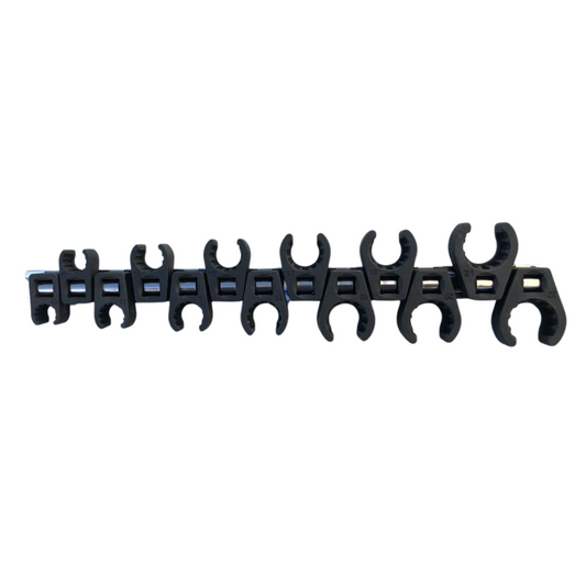 13PC METRIC 12POINT SPLINED CROWSFOOT SET