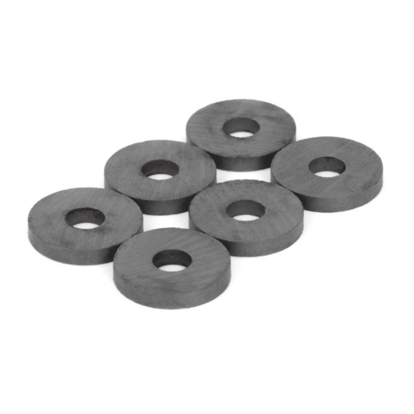 6 pc. 3/4 in. Ceramic Magnetic Discs (11174)