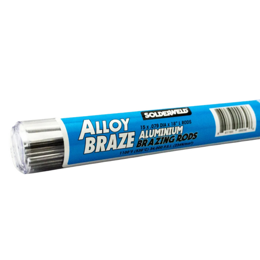 Alloy Braze 5 Rod Pack - Kit Top