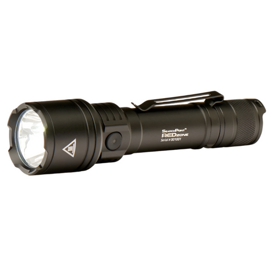 SearchPoint® Rechargeable 1200 Lumen Flashlight, White-Red-Green
