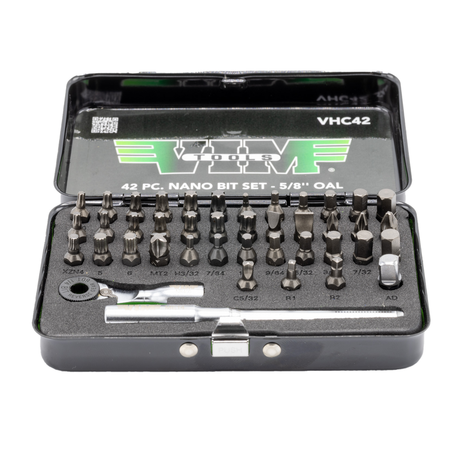 42 PC. NANO BIT SET - 5/8'' OAL