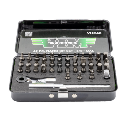 42 PC. NANO BIT SET - 5/8'' OAL