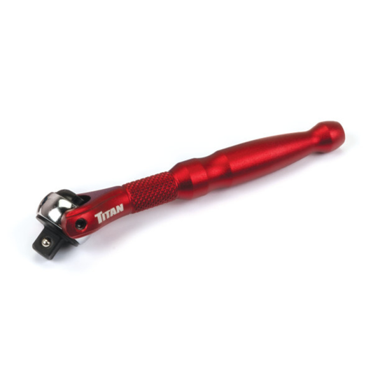 1/4 in. Drive Aluminum Swivel Head Micro Ratchet