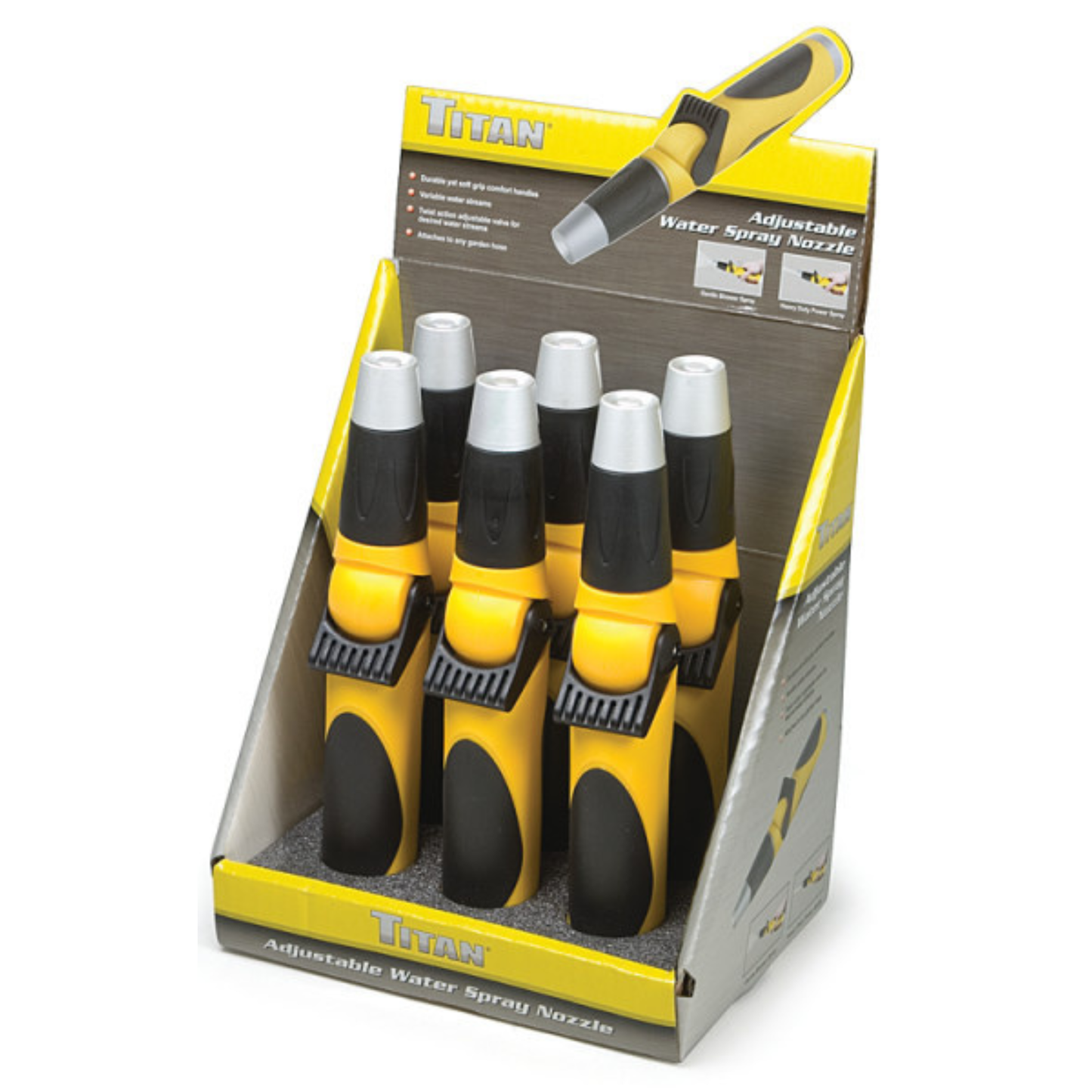 Adjustable Water Spray Hose Nozzle (11091)