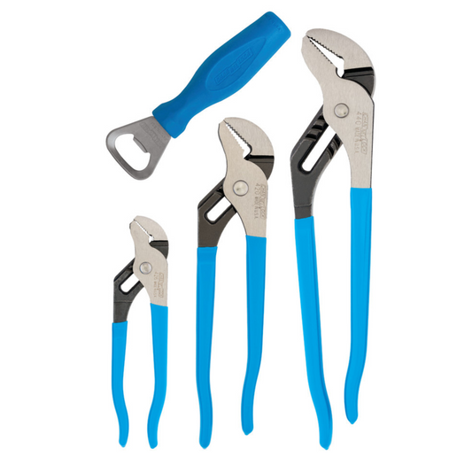 Channellock 3pc Tongue & Groove Pliers Set with Bottle Opener