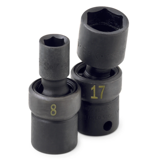 1/2" Drive 6 Point Swivel Metric Impact Socket (10mm - 24mm)