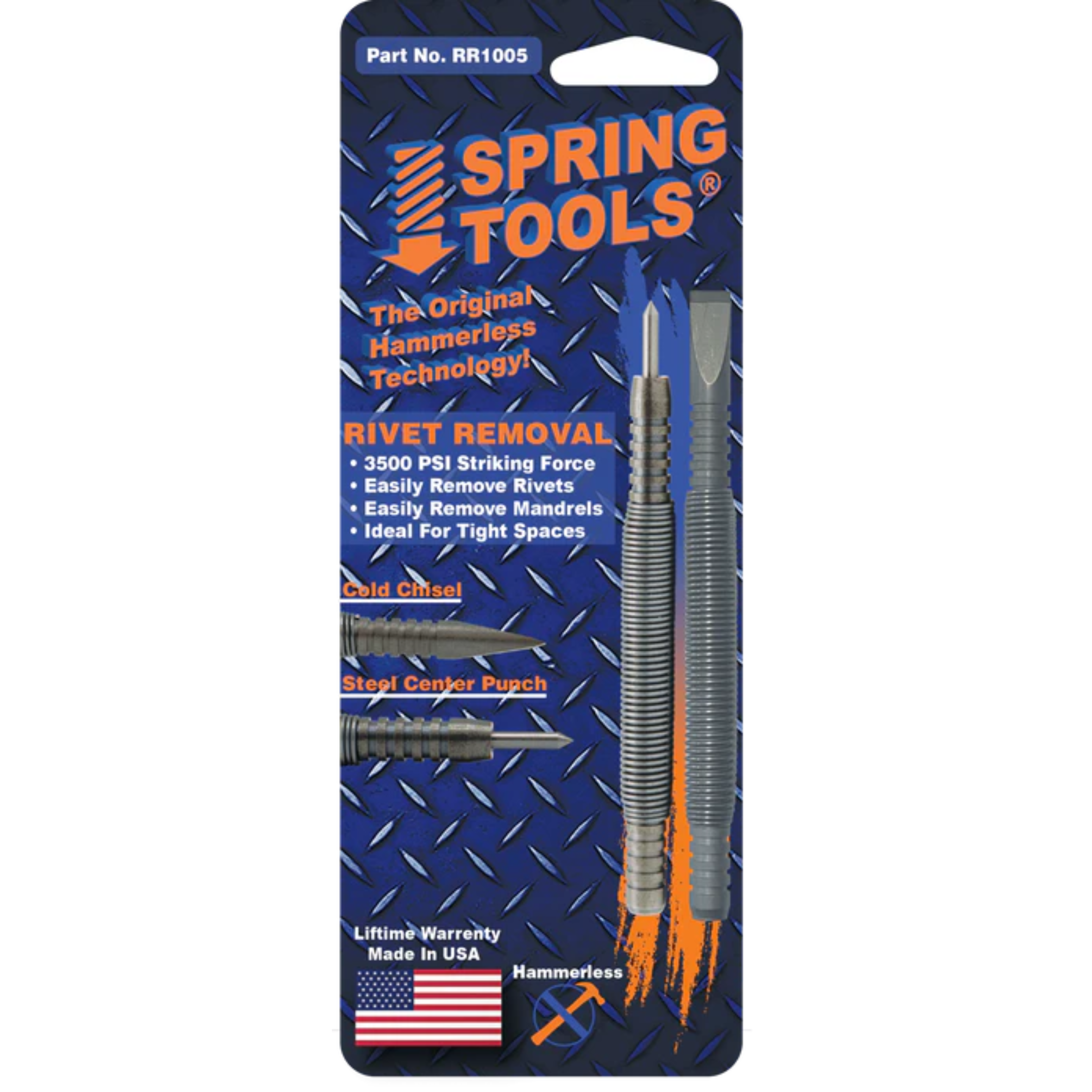 Spring Tools - 2 Piece Rivet Removal Set – Ridge Toolbox