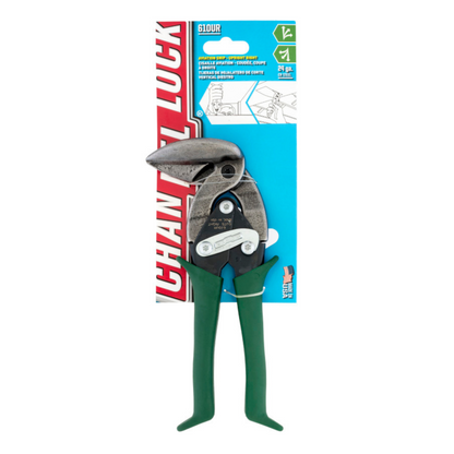 Channellock 10-Inch Upright Right Aviation Snip