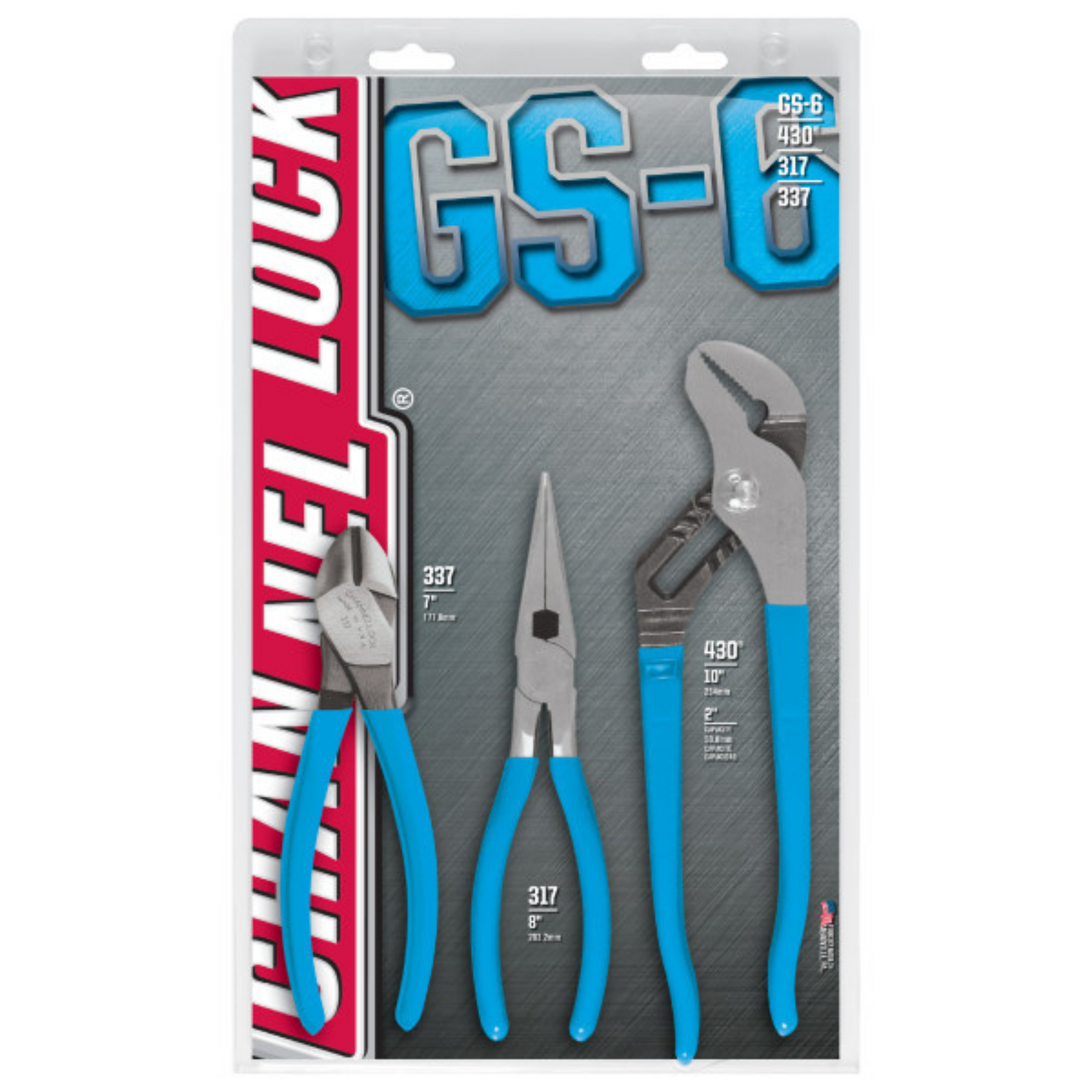 Channellock 3pc Pliers Set