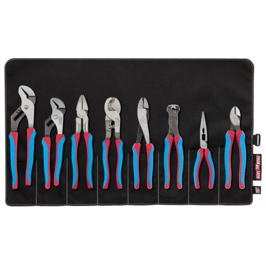 Channellock 8pc Electrical Pliers Tool Set with Tool Roll