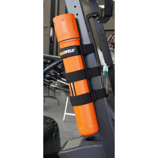 Orange Canister Holder