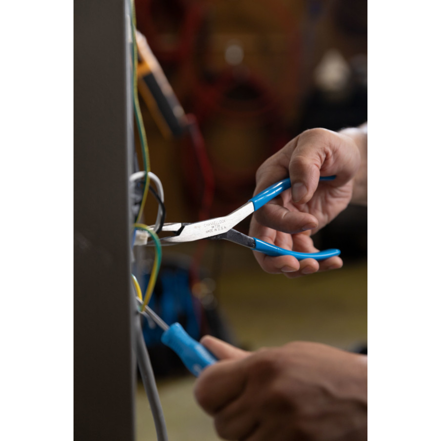 Channellock 8-Inch Needle Nose Long Reach Pliers