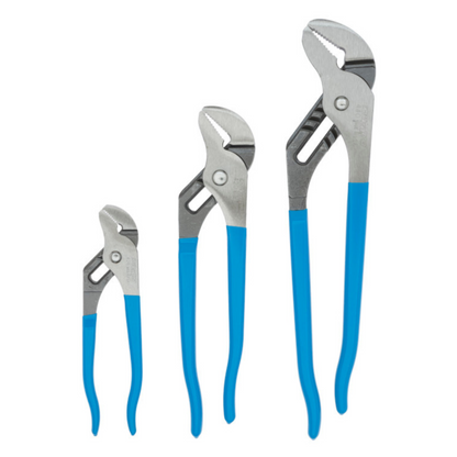 Channellock 3pc Tongue & Groove Pliers Set