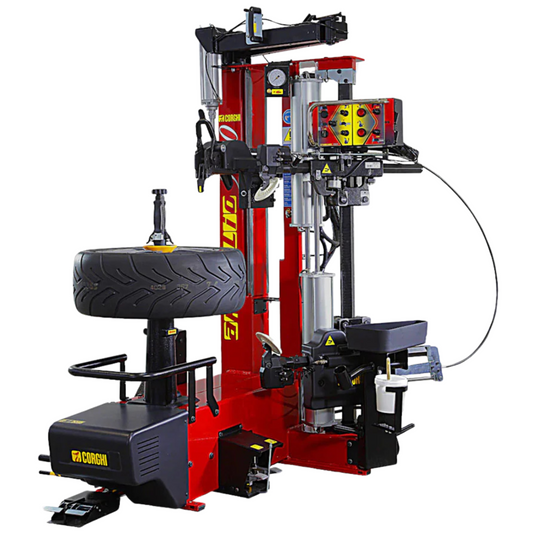 Corghi Artigilo 5000 Touchless Electric Tire Changer with BPT Helper Assist Arm
