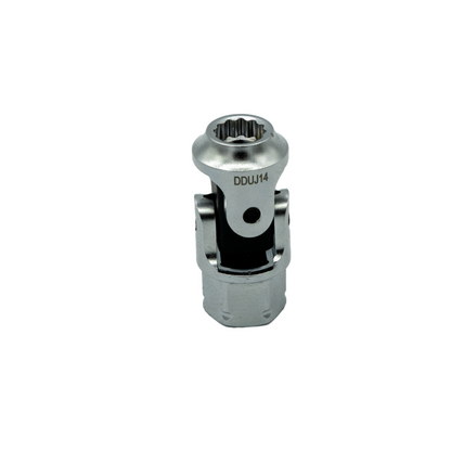 Dual Drive Stubby UJ SAE 12-Point Socket Set – 1/4" x 11mm Drive (3/16" - 9/16")