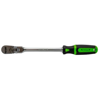1/4" DR 10" HEAVY DUTY 90T FLEX HEAD RATCHET