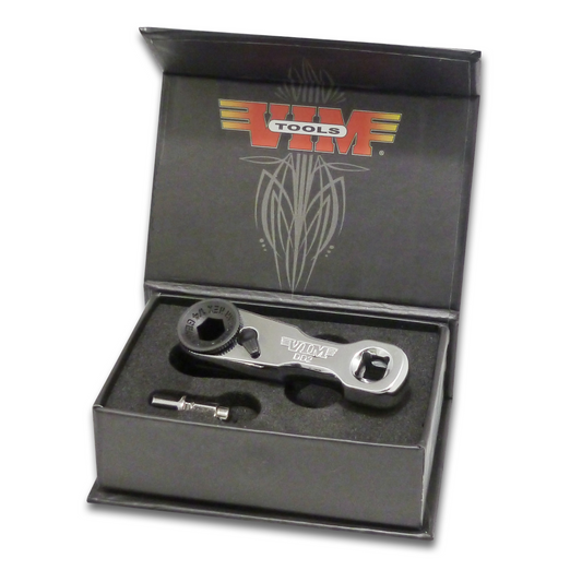 Mini Ratchet Double Square Drive – Offset Female Sq. Drive Handle (1/4" & 3/8")