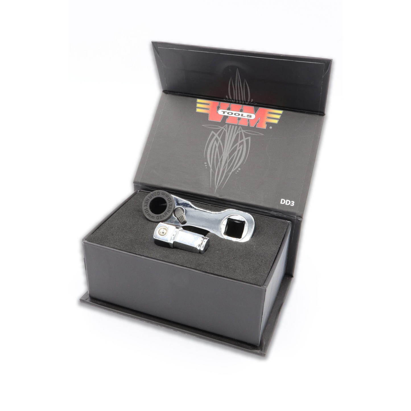 Mini Ratchet Double Square Drive – Offset Female Sq. Drive Handle (1/4" & 3/8")