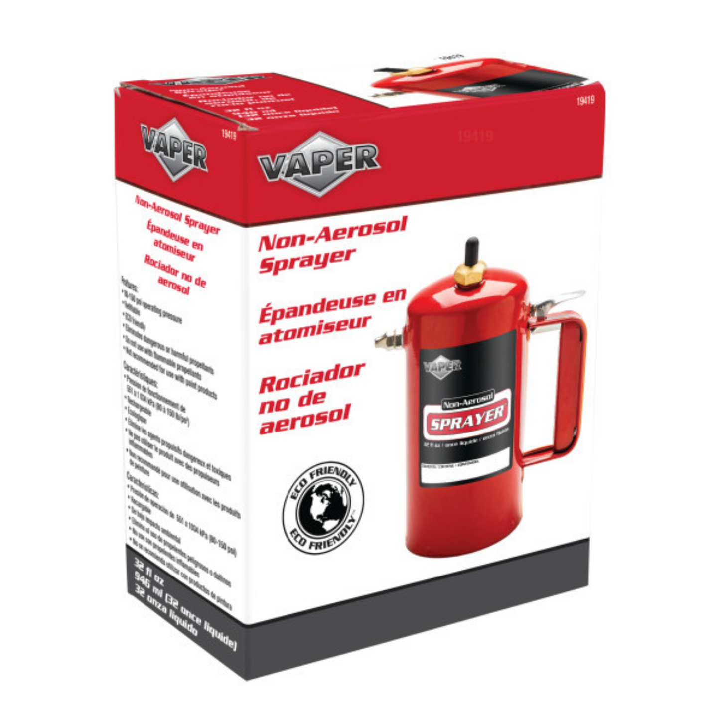 Non-Aerosol Sprayer - Red (19419)