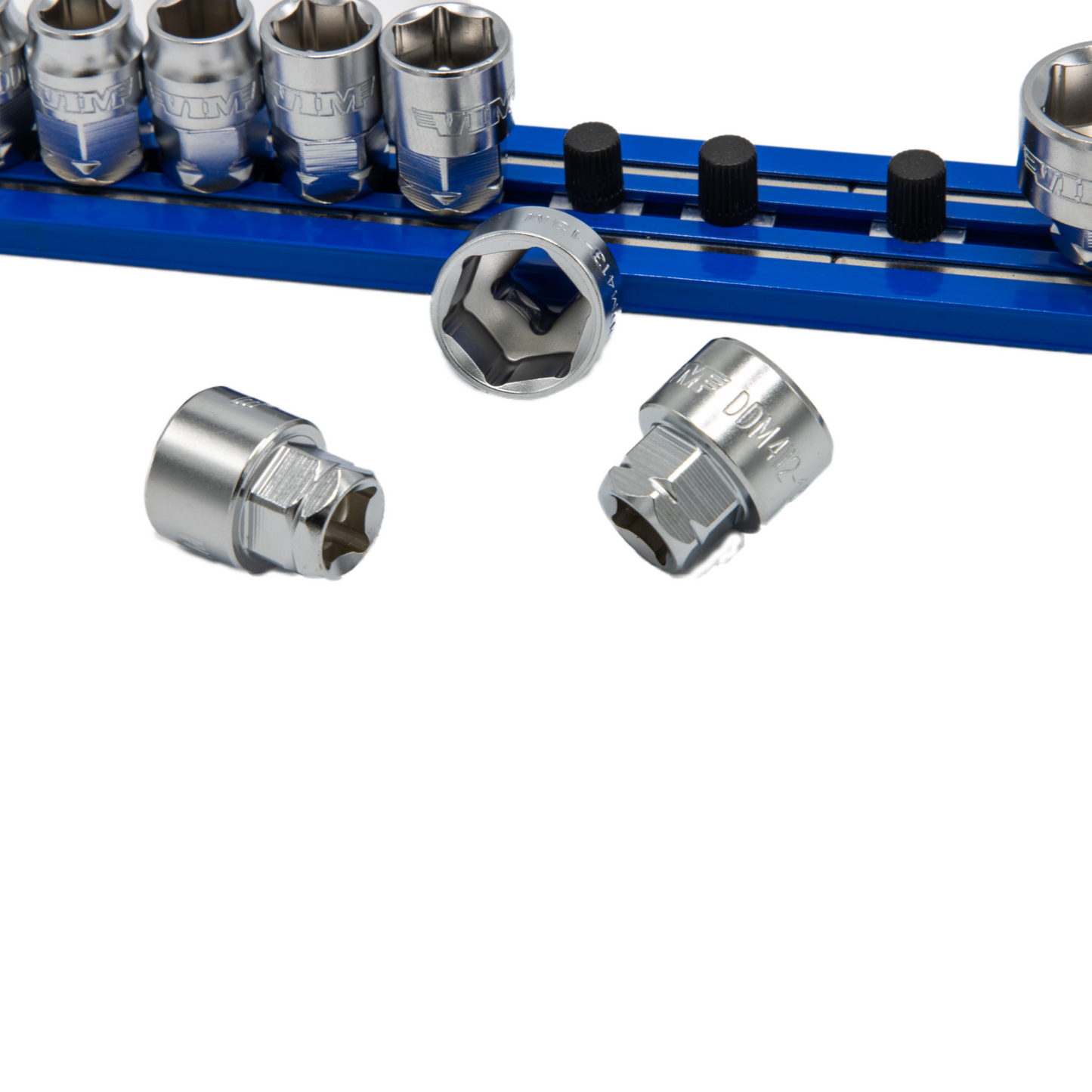 Dual Drive Metric Socket Set – 1/4" Square Drive, 11mm & 13mm Hex Outer Drive (6mm - 14mm)