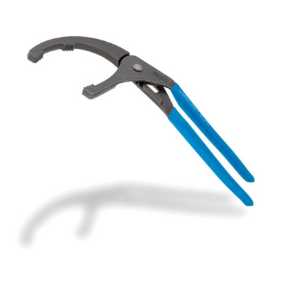 Channellock 12-Inch Oil Filter/PVC Angled Head Pliers