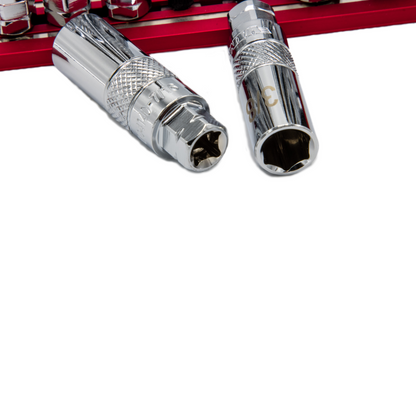 Dual Drive Deep SAE Socket Set – 1/4" Square Drive, 11mm & 13mm Hex Outer Drive (1/4" - 9/16")